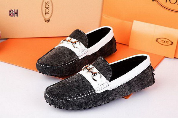 Tods Soft Leather Men Shoes--009